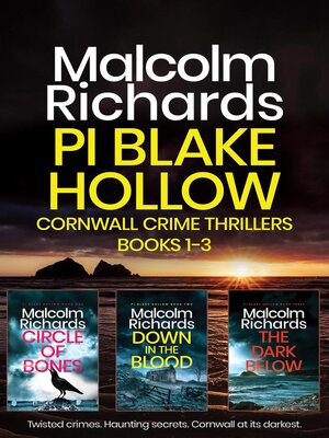 cover image of PI Blake Hollow Cornwall Crime Thrillers Books 1-3